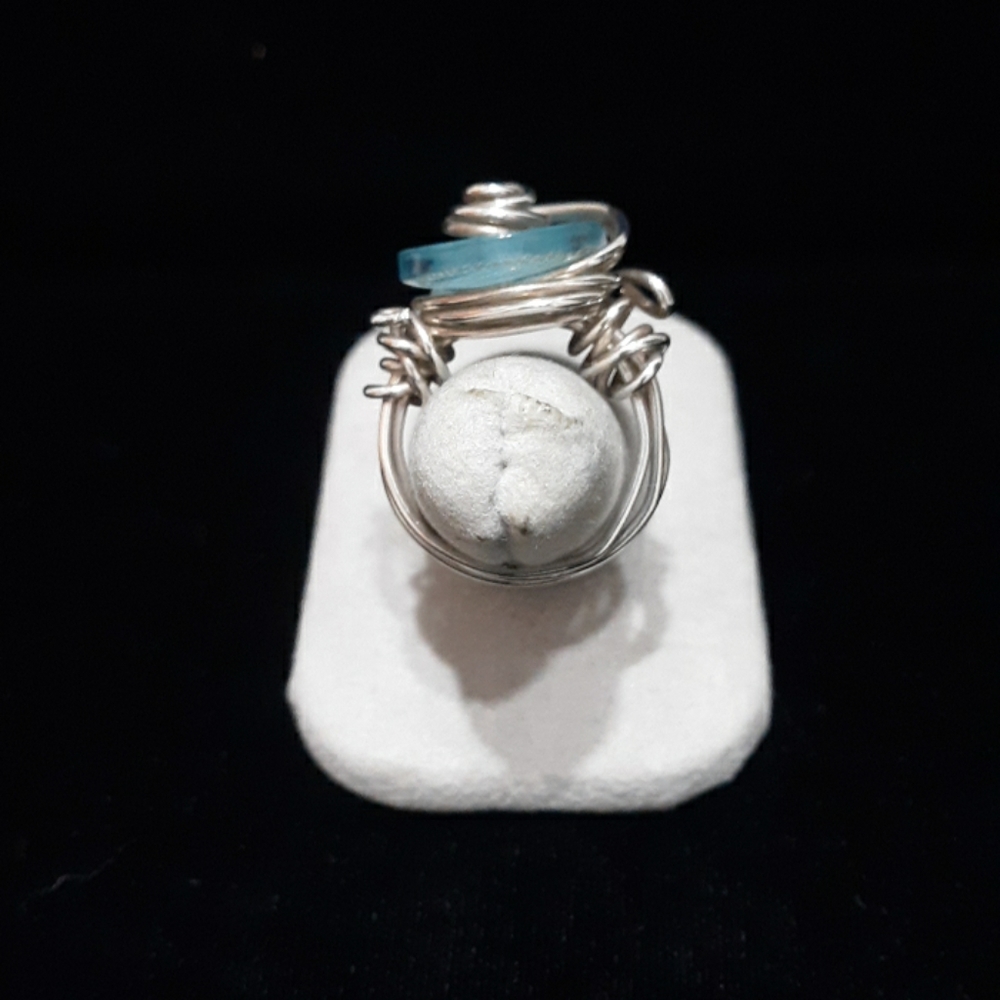 Handcrafted Sterling Silver Statement Ring - image 3